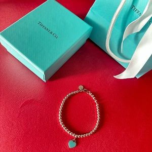 Authentic Tiffany&Co Love Bracelet Turquoise